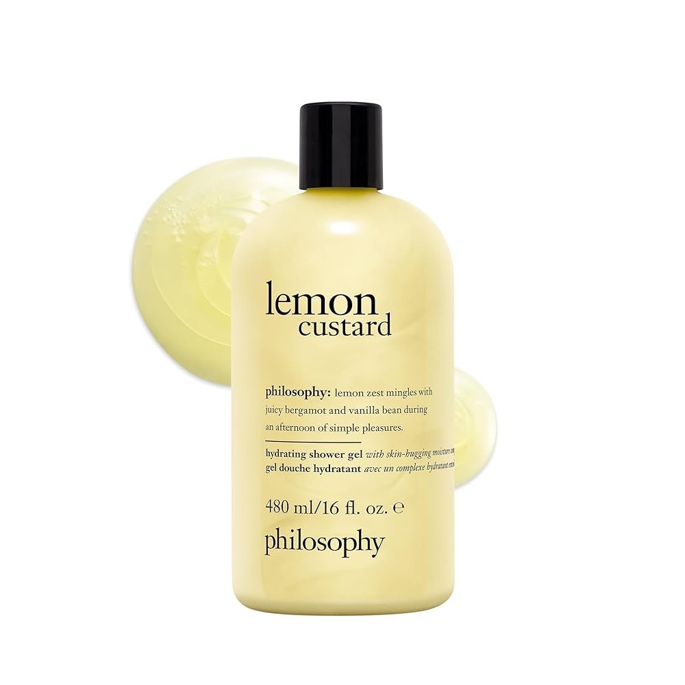 Philosophy Lemon Custard Shower Gel 16 oz Hydrating Body Wash New